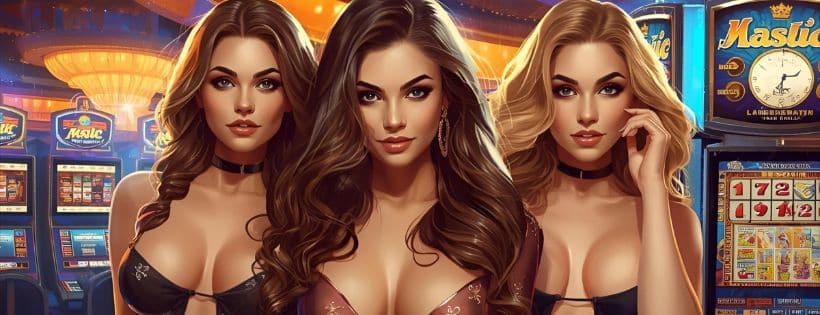 ภาพตัวอย่างรีลและสัญลักษณ์ในเกมสล็อต
